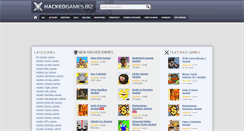 Desktop Screenshot of hackedgames.biz