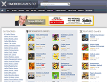 Tablet Screenshot of hackedgames.biz